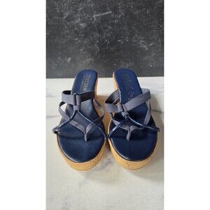 Italian Shoemakers Women's Wedge Shoes Size 9 1/2